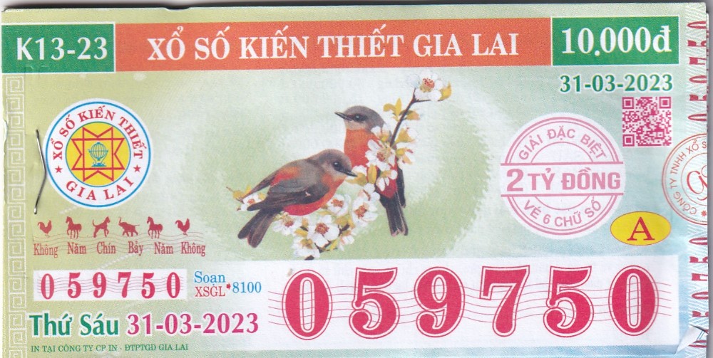 Xổ số kiến thiết Gia Lai