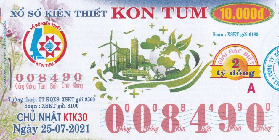 Xổ số kiến thiết Kon Tum