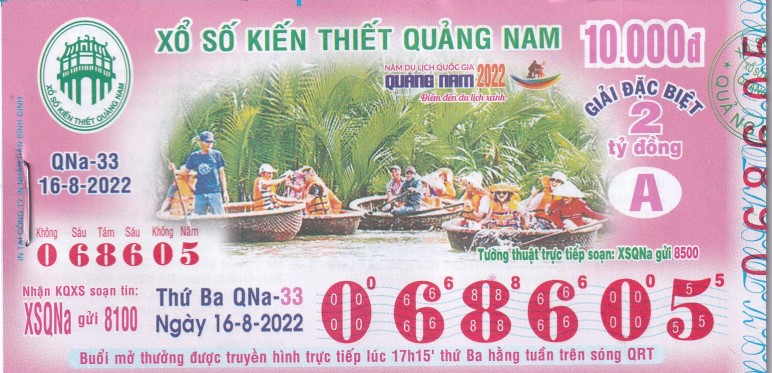 Quay thử xổ số Quảng Nam