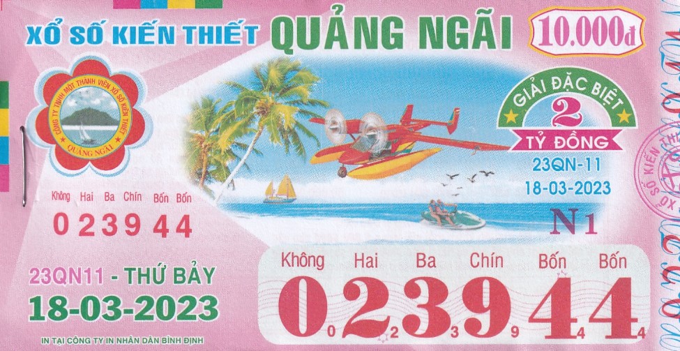 Xổ số kiến thiết Quảng Ngãi